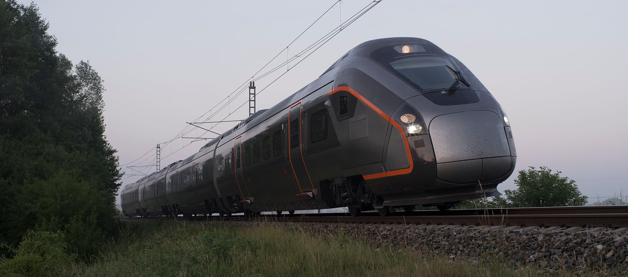 Dampers for trains